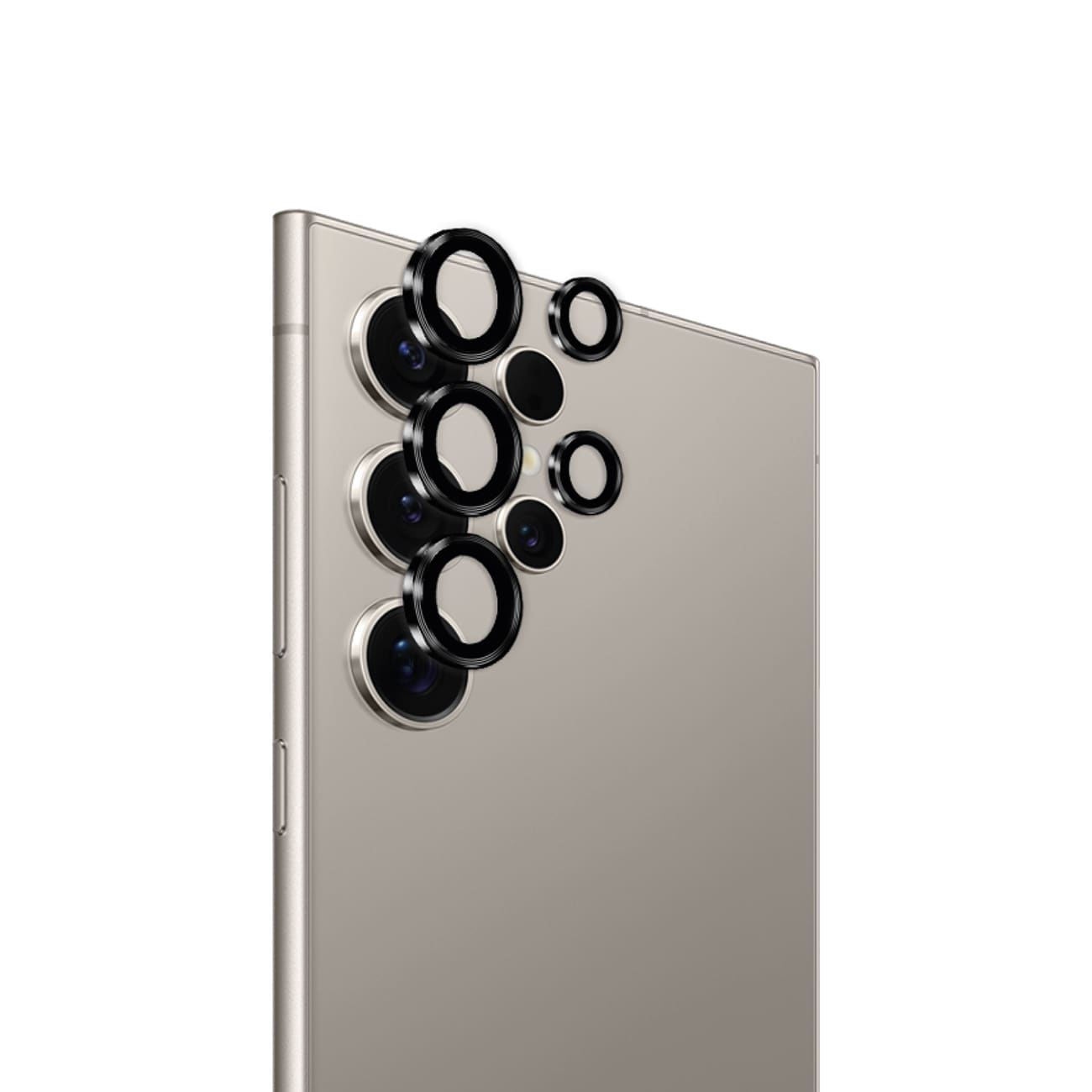 Puro herdet glass med enkelt kameralinse for Samsung Galaxy S25 Ultra kameralinser