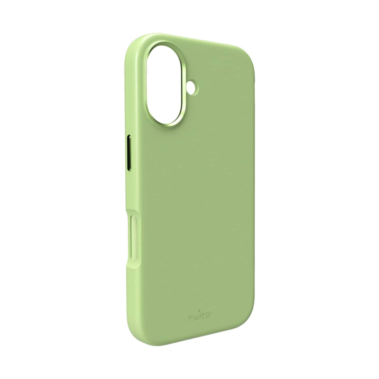 Pure Icon Mag Pro Liquid Silicone Case for iPhone 17, MagSafe, with camera protection, green