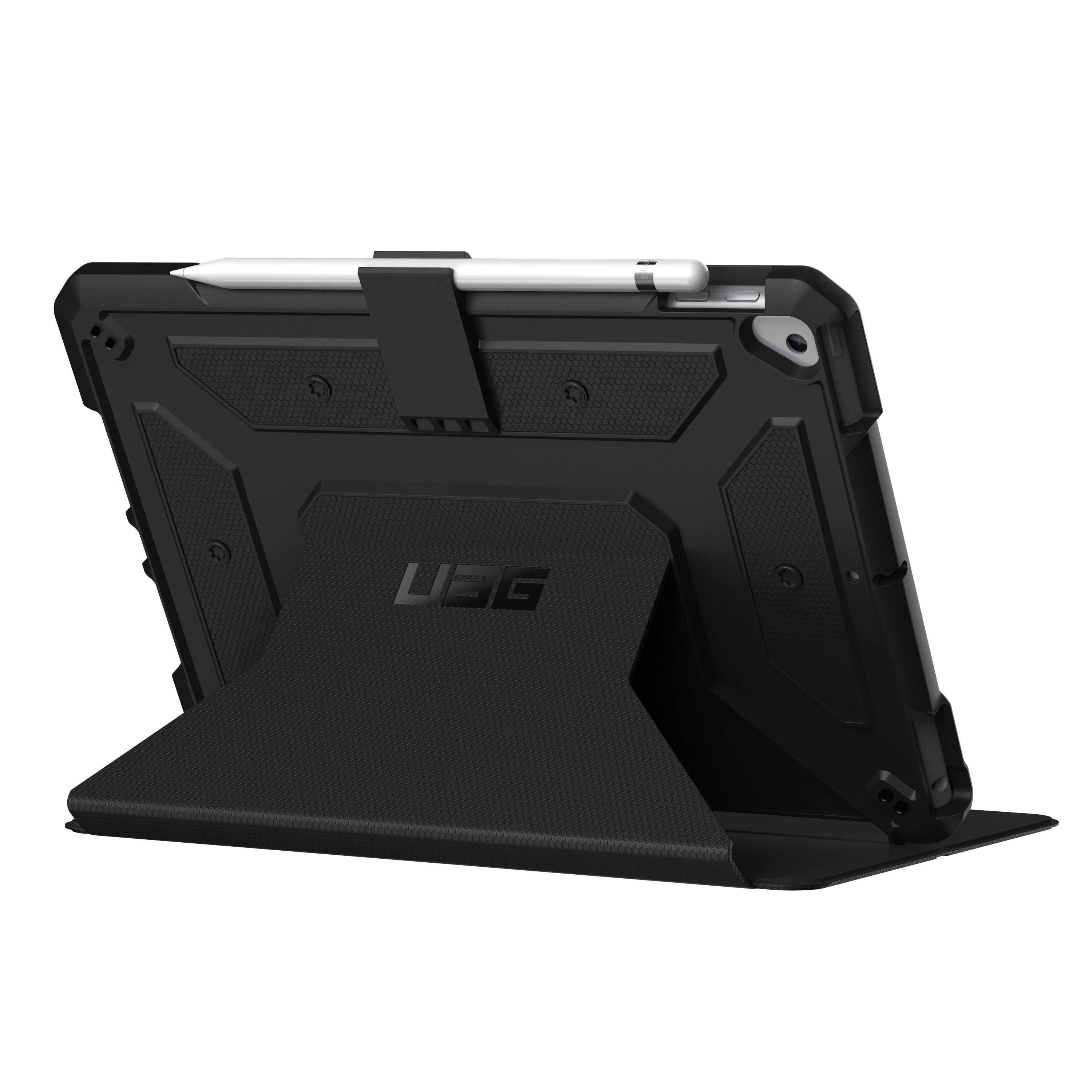 UAG Metropolis Apple Pencil-etui for iPad 10,2" - svart