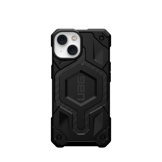 UAG Monarch MagSafe-etui for iPhone 14 Plus - svart karbon