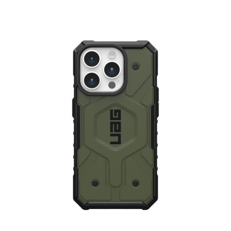 UAG Pathfinder MagSafe-etui for iPhone 15 Pro - grønn