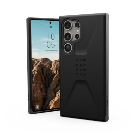 UAG Civilian-etui for Samsung Galaxy S24 Ultra - svart