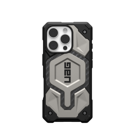 UAG Monarch Pro-etui med MagSafe for iPhone 16 Pro - Titan