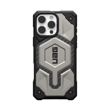 UAG Monarch Pro-etui med MagSafe for iPhone 16 Pro Max - titan