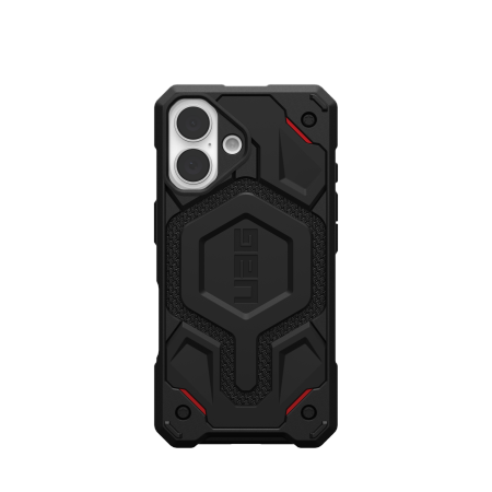 UAG Monarch Pro-etui med magasinboks for iPhone 16 - Svart