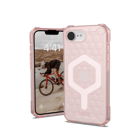 UAG Essential Armor Magsafe iPhone 16e-etui - rosa