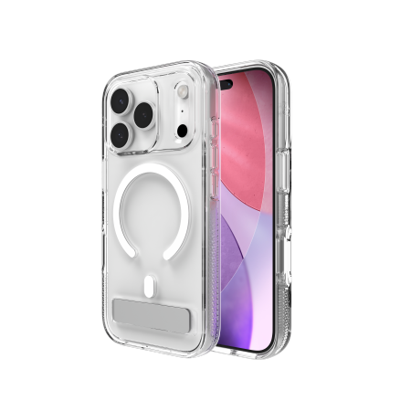 ZAGG Crystal Palace Snap KS MagSafe-etui for iPhone 17 Pro - Klar