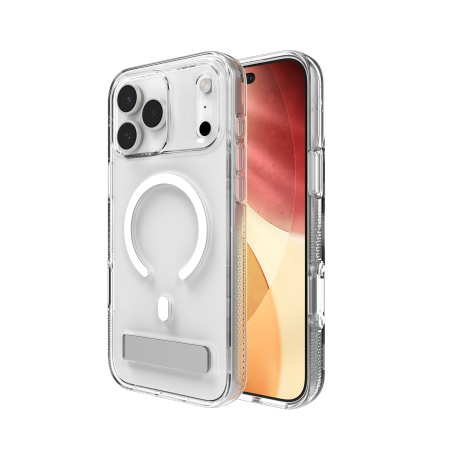 ZAGG Crystal Palace Snap KS MagSafe-etui for iPhone 17 Pro Max - Klar