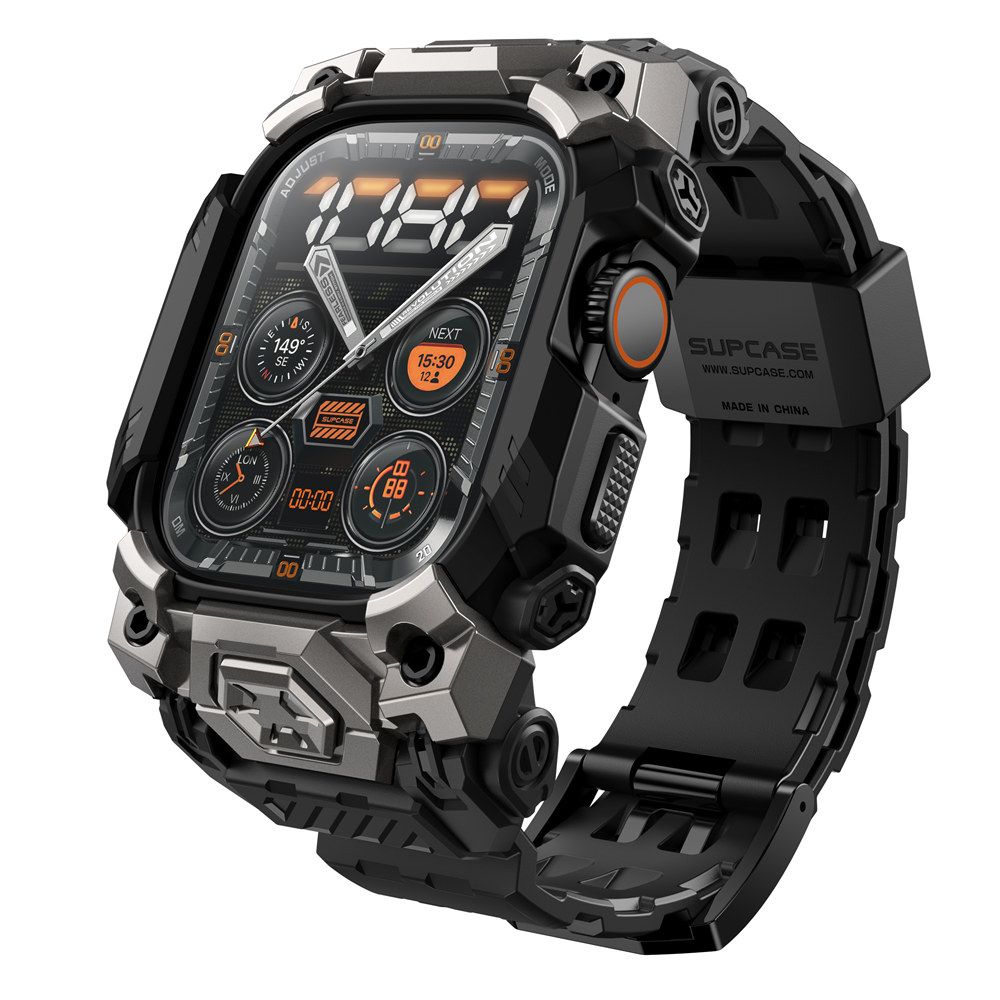 Supcase Unicorn Beetle Ore-etui til Apple Watch Ultra 1 / 2 49mm - Svart