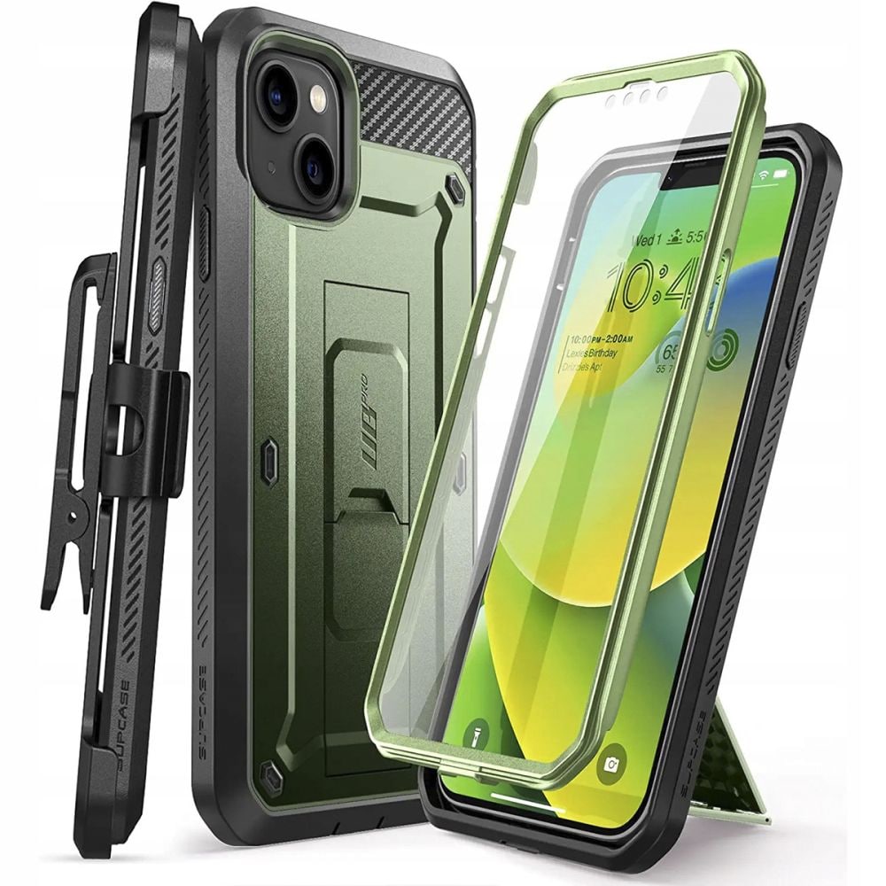 Supcase Unicorn Beetle Pro iPhone 14 Plus-etui - grønn