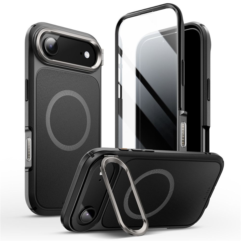 Supcase IBLSN Ares Flip Mag MagSafe-etui for iPhone 17 Air - Svart