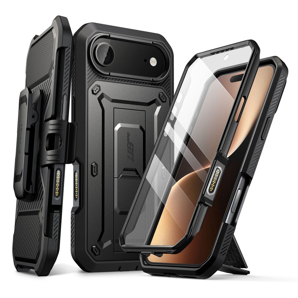 Supcase UB Pro-etui for iPhone 17 Air - Svart