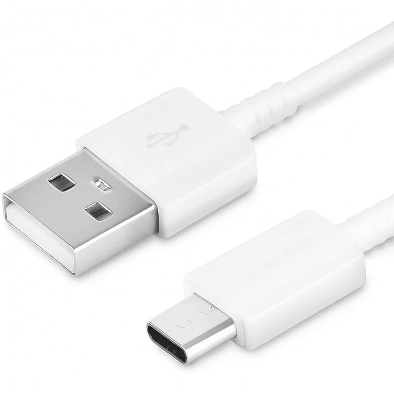 Samsung EP-DN930CWE USB-A - USB-C 3A-kabel 1,2 m (bulk - erstatningsemballasje) - hvit