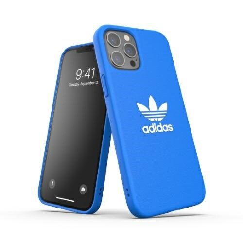 Adidas OR Moulded Case Basic for iPhone 12 Pro Max - blå og hvit