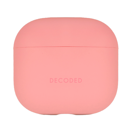 Decoded Aircase i silikon for AirPods 4 - Rosa
