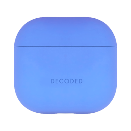 Decoded Aircase i silikon for AirPods 4 - Blå