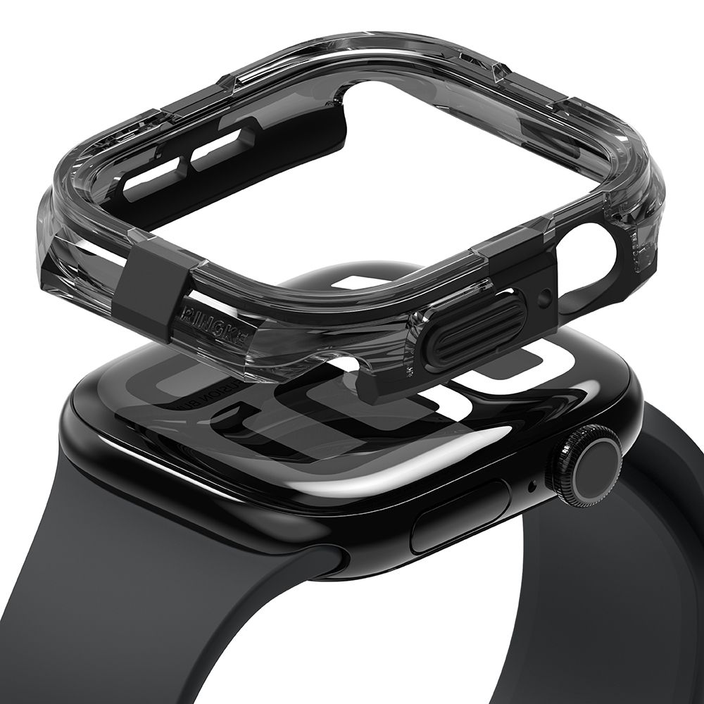 Ringke Fusion støtfangerveske for Apple Watch 10 46mm - Svart