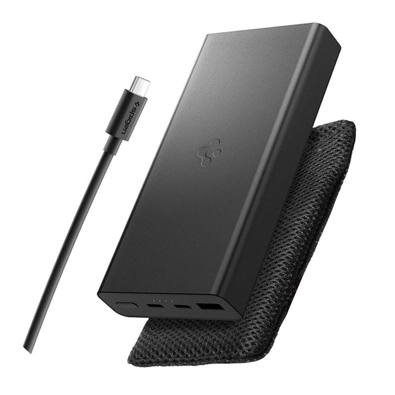 Spigen EA3020 20000mAh 30W Power Bank - Svart