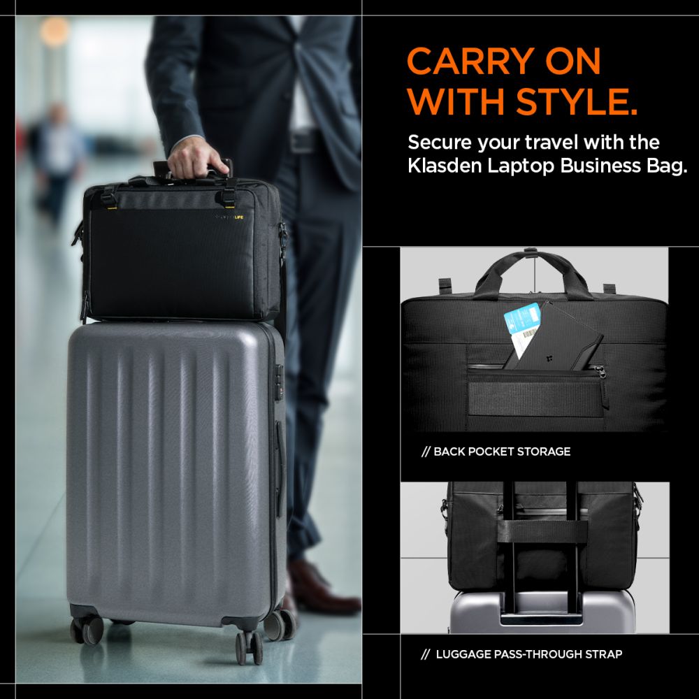 Spigen KD300 Laptop-veske - svart