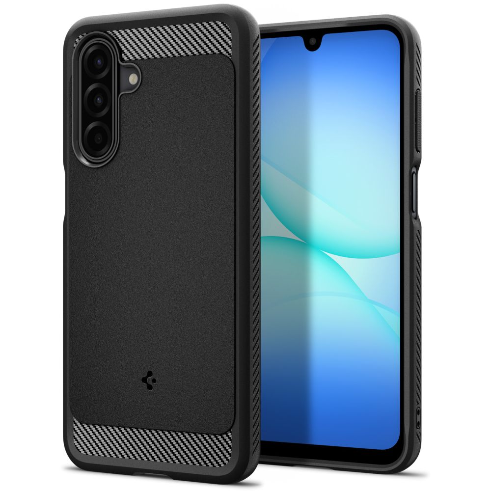 Spigen Robust panseretui for Samsung Galaxy A17 - matt svart