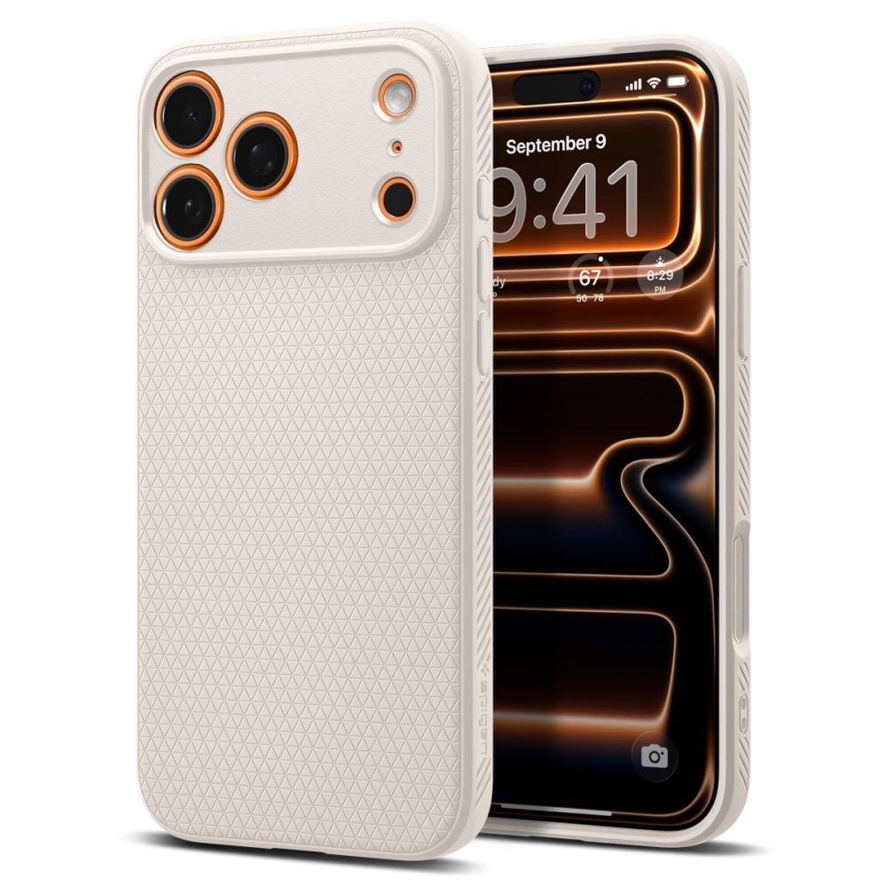 Spigen Liquid Air-etui for iPhone 17 Pro Max - Titan
