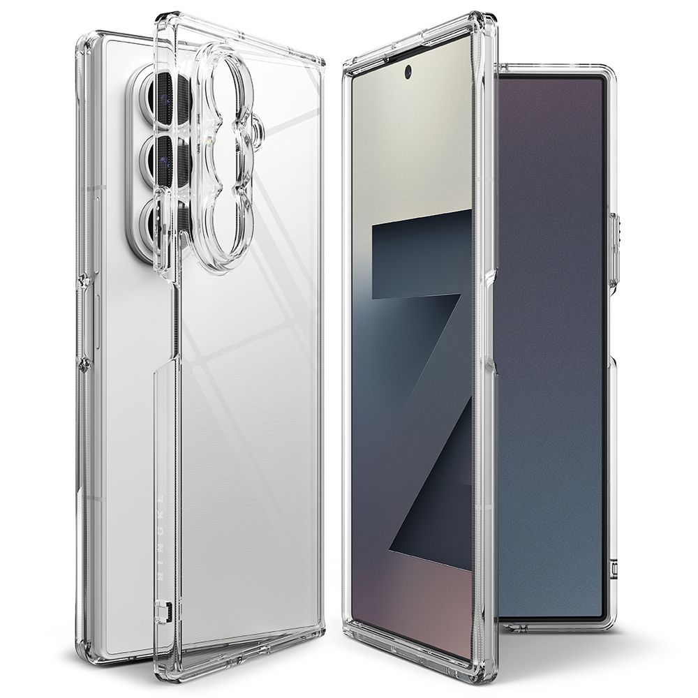 Ringke Fusion-etui for Samsung Galaxy Z Fold 7 - gjennomsiktig