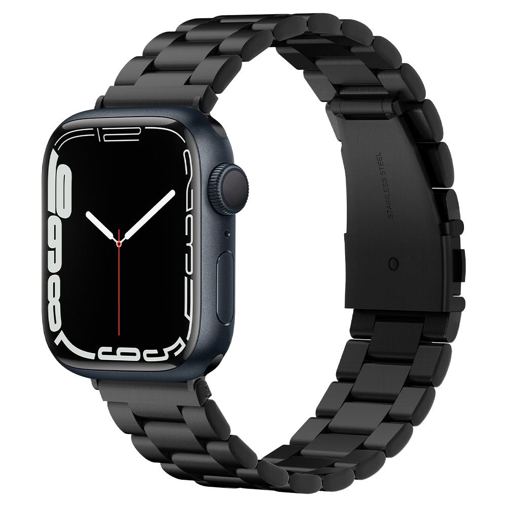 Spigen Modern Fit Band for Apple Watch 4 / 5 / 6 / 7 / 8 / SE / Ultra (42/44/45/49 mm) - Svart