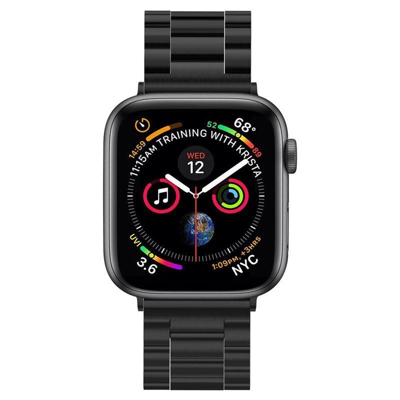 Spigen Modern Fit Band for Apple Watch 4 / 5 / 6 / 7 / 8 / SE / Ultra (42/44/45/49 mm) - Svart