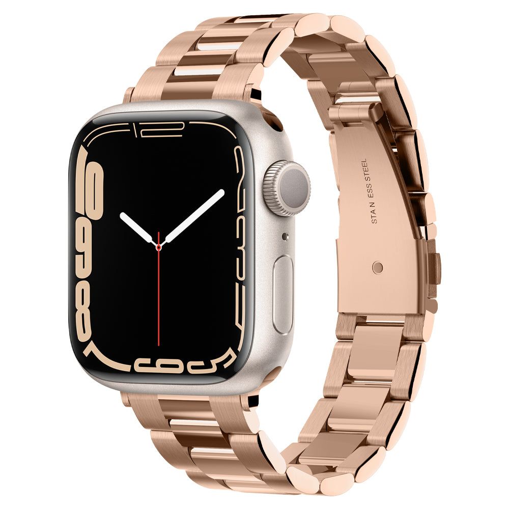Spigen Modern Fit-armbånd til Apple Watch 4/5/6/7/8/SE (38/40/41 mm) - Rose Gold