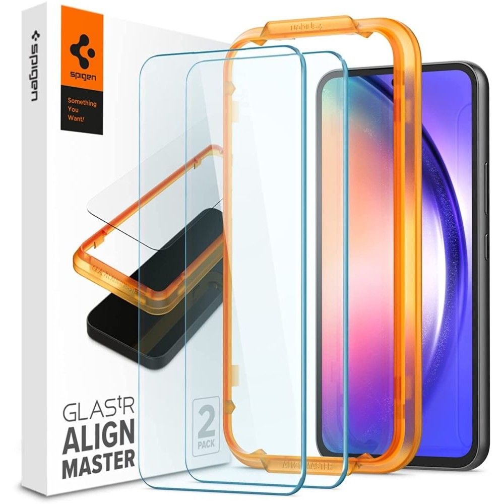 Spigen ALM Glas.tR herdet glass for Samsung Galaxy A54 5G - 2 stk.
