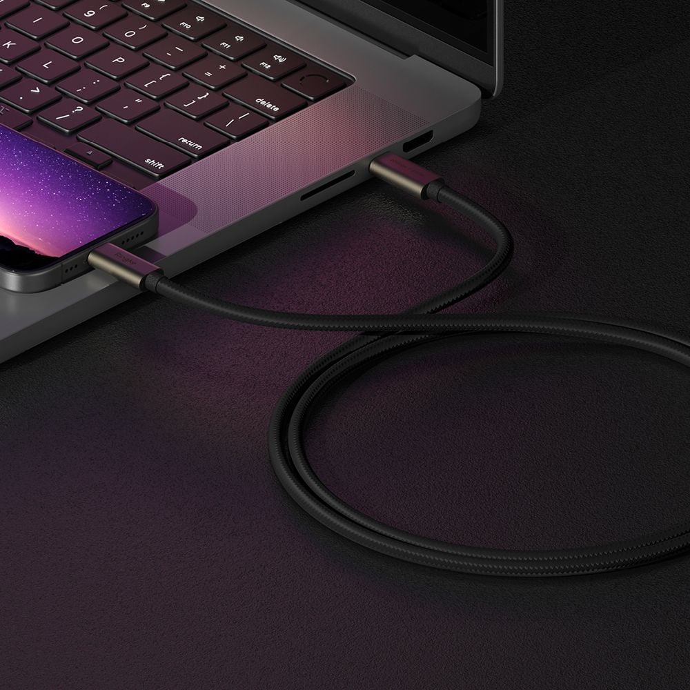 Ringke USB-C 3.2 Gen. PD240W-kabel 200 cm - svart
