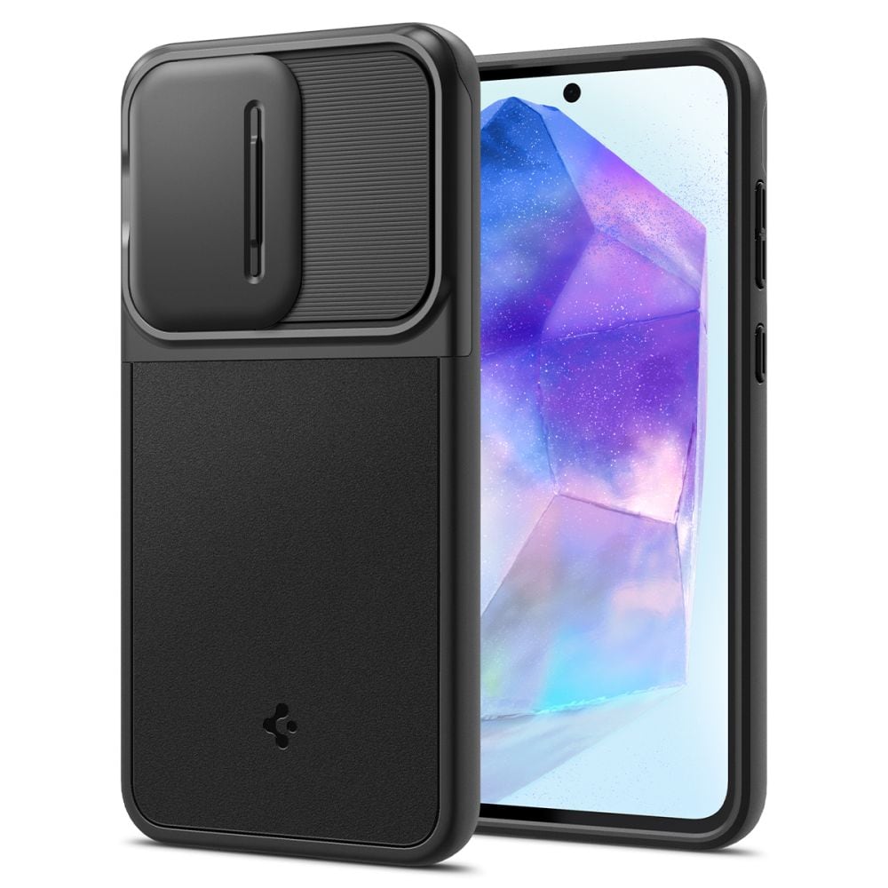Spigen Optik Armor-etui for Samsung Galaxy A55 5G - Svart