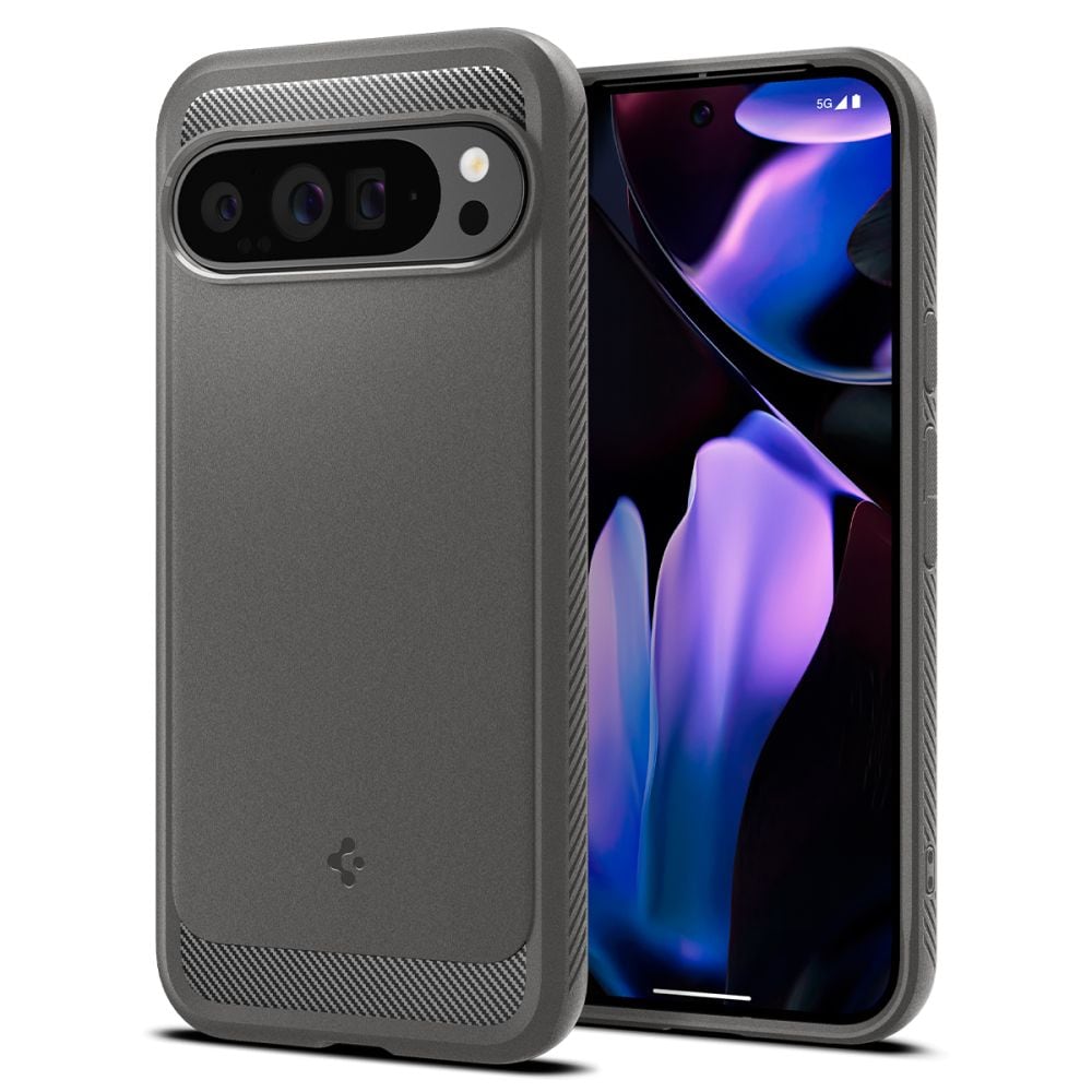 Spigen Robust panseretui for Google Pixel 9 Pro XL - Grå