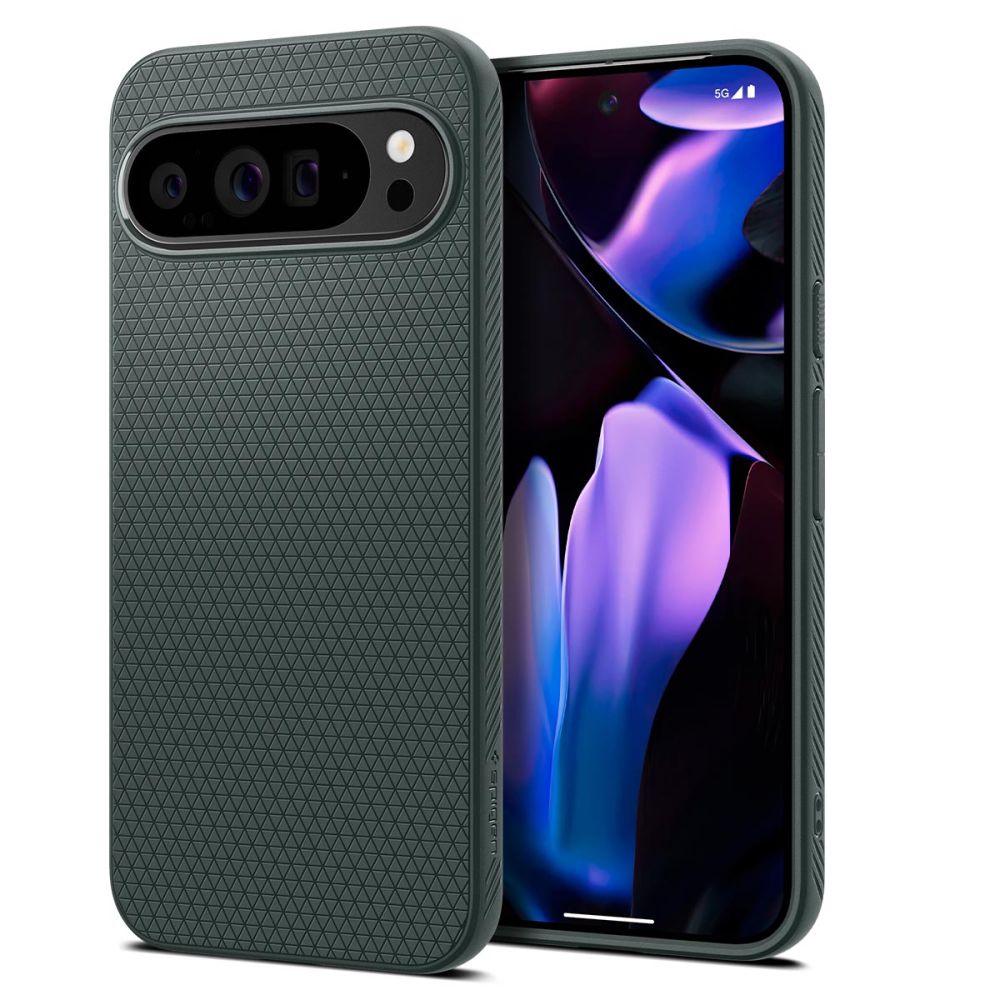 Spigen Liquid Air-etui for Google Pixel 9 Pro XL - Grønn