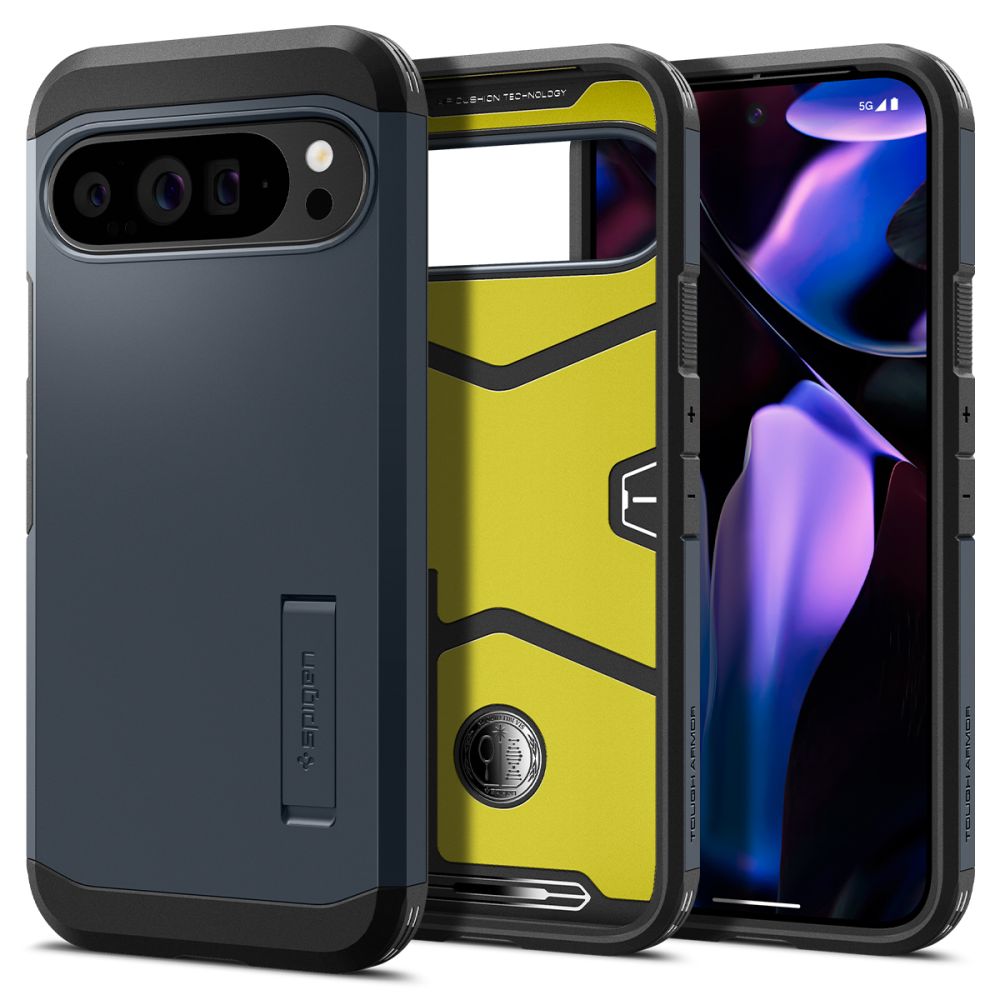 Spigen Tough Armor-etui for Google Pixel 9 Pro XL - grafitt