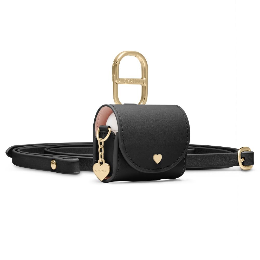 Spigen Cyrill Mini-veske for AirPods 4 - svart