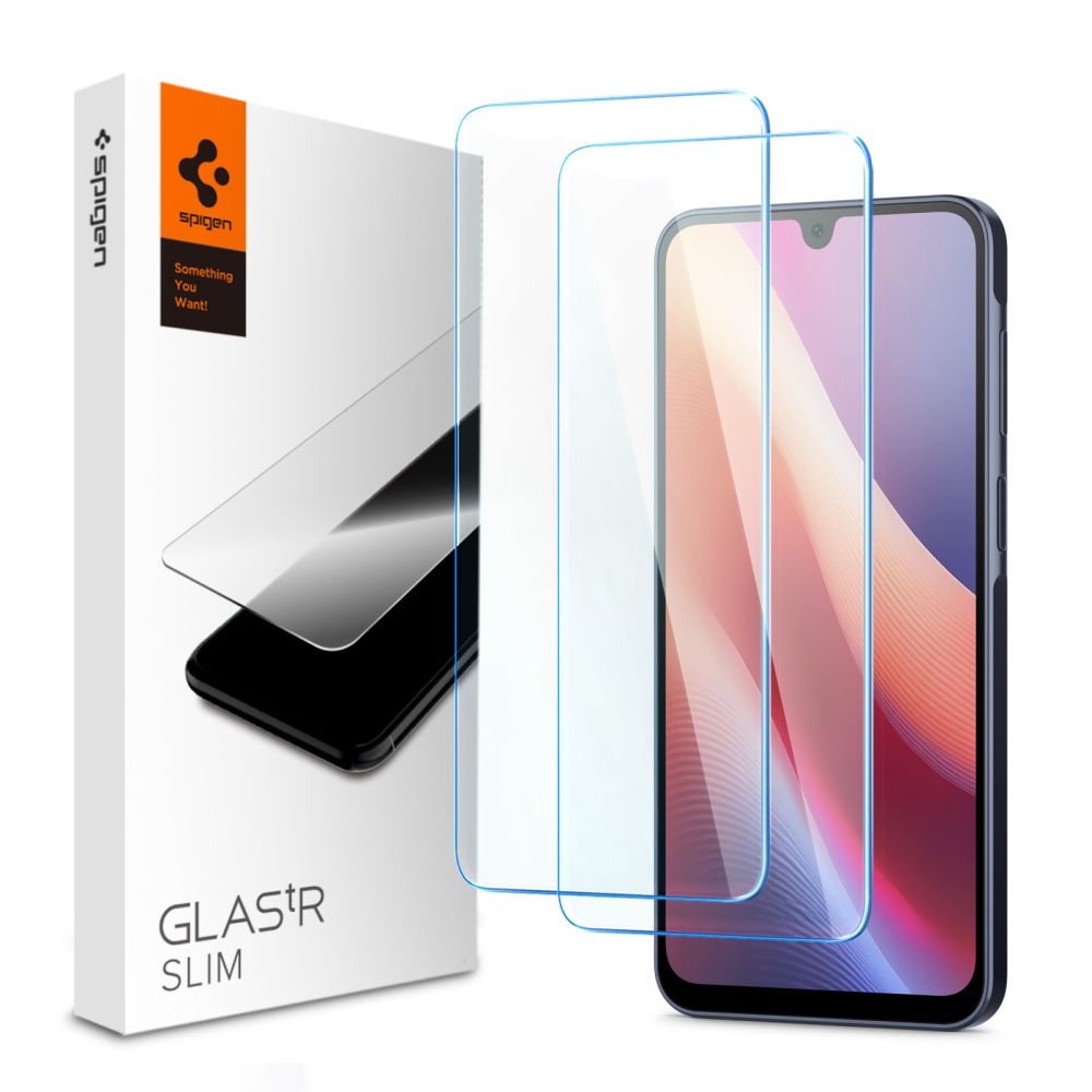 Spigen Glas.tR Slim 2-Pack herdet glass for Samsung Galaxy A16 4G / 5G - gjennomsiktig