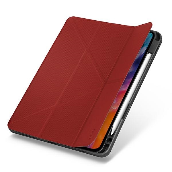 Uniq Transforma Rigor-etui for iPad Air 10.9 (2020) - rød