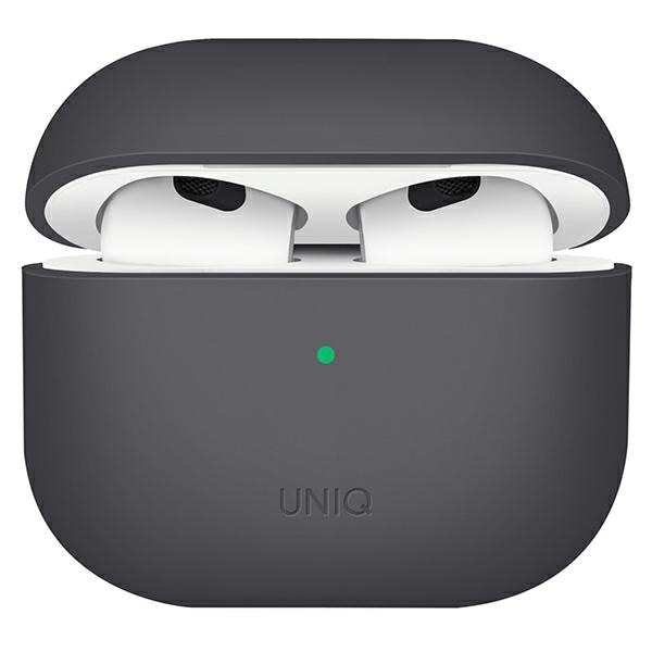 Uniq Lino silikonetui for AirPods 3 - grå