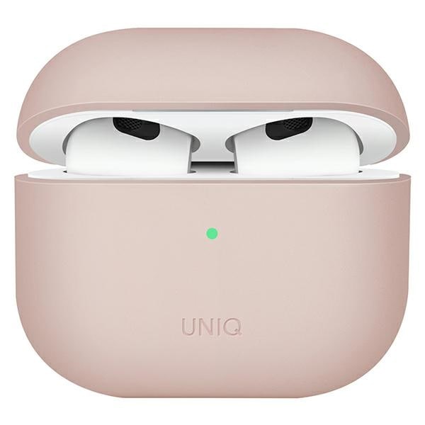 Uniq Lino silikonetui for AirPods 3 - rosa