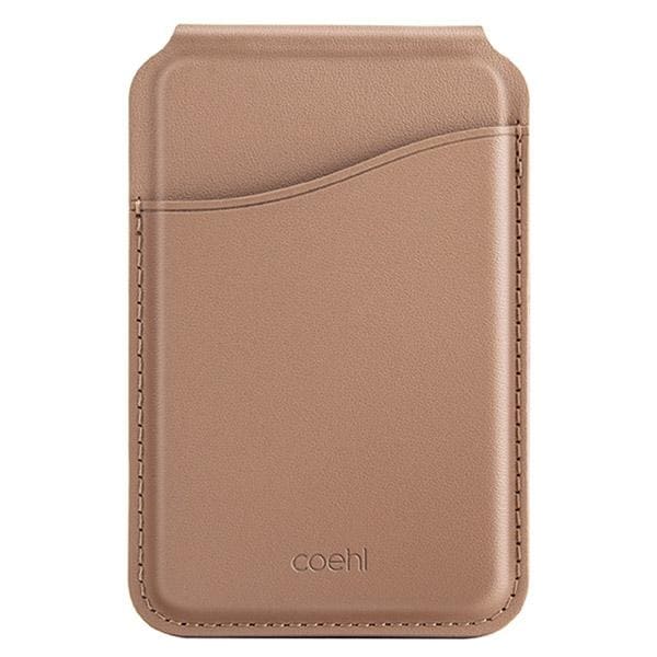Uniq Coehl Esme Magnetisk lommebok med speil og stativ Beige/Dusty Nude
