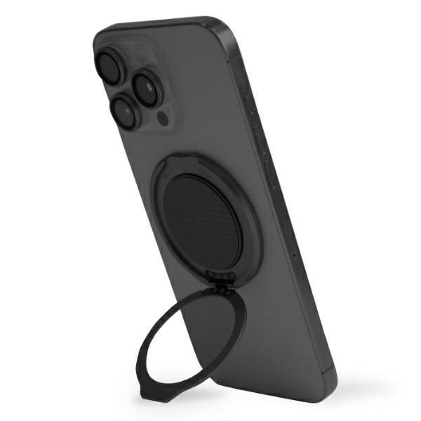 Uniq Gripfit 360 magnetisk montering og magnetisk holder for kickstand svart/midnattssvart