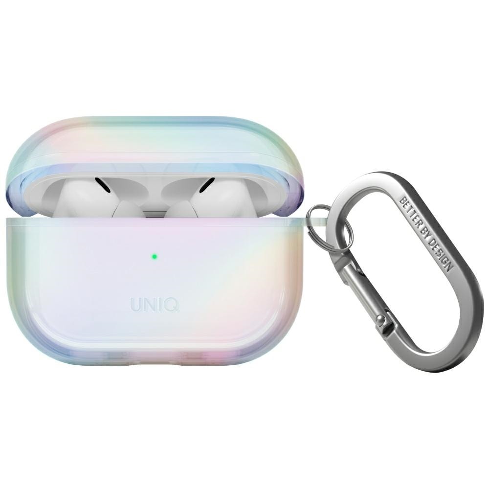 Uniq Iridescia AirPods Pro 2 Hang Case - Holo White