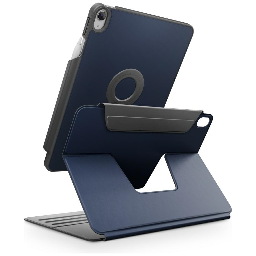 Uniq Rovus Snapmount Magnetisk 360° roterende avtakbart etui for iPad 11"/10,9" - marineblå