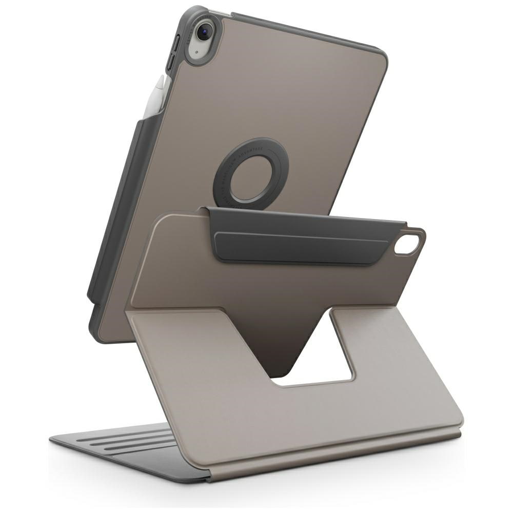 Uniq Rovus Snapmount Magnetisk 360° roterende avtakbart etui for iPad Air 11"/10,9" - grå