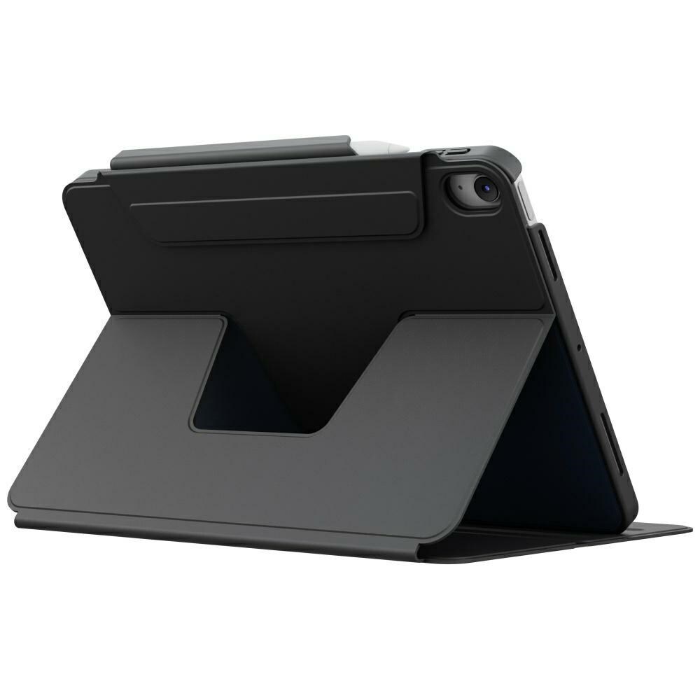 Uniq Rovus Snapmount magnetisk 360° roterende etui for iPad Air 13" 2024/2025 - svart