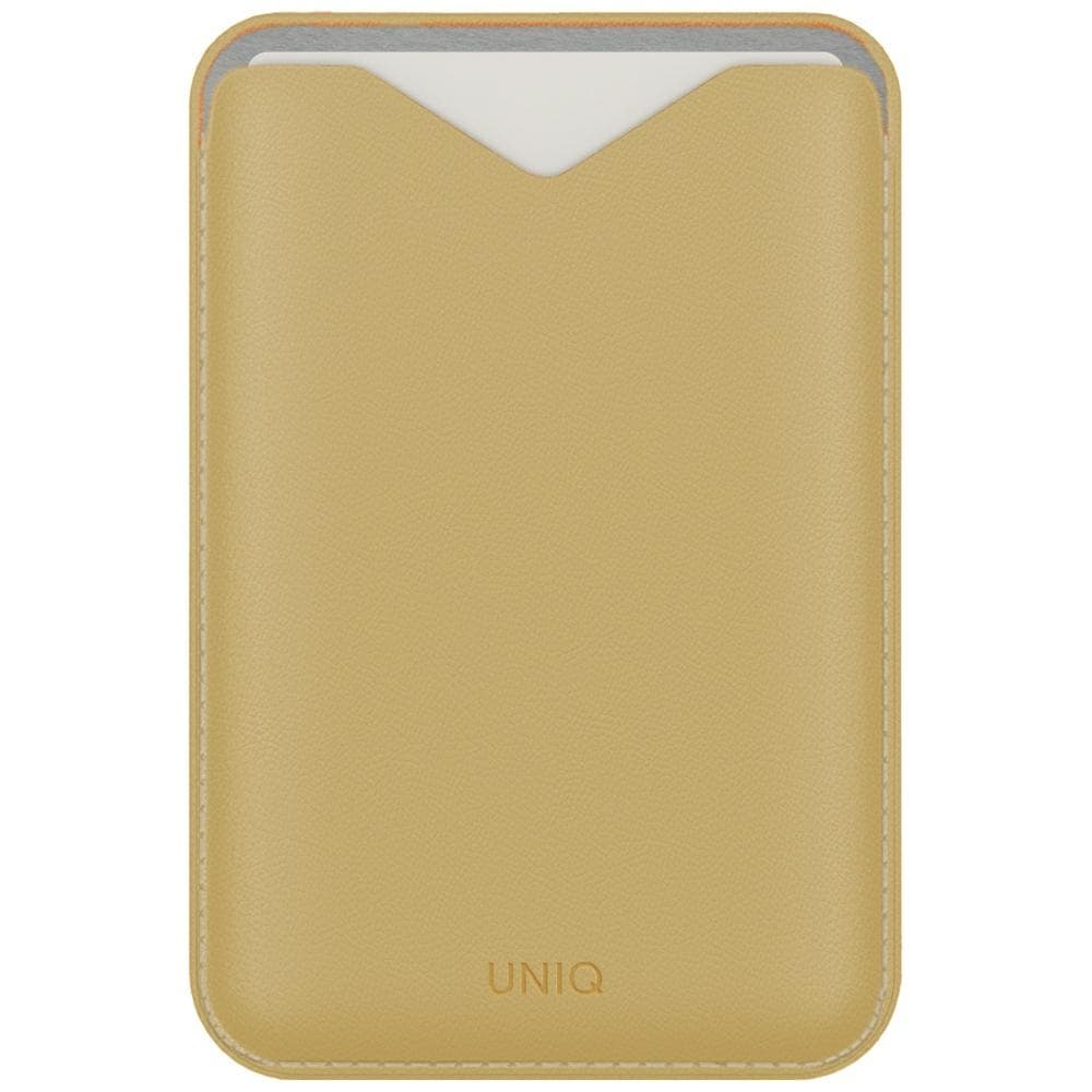 Uniq Lyden Evo magnetisk lommebok for telefon - gul