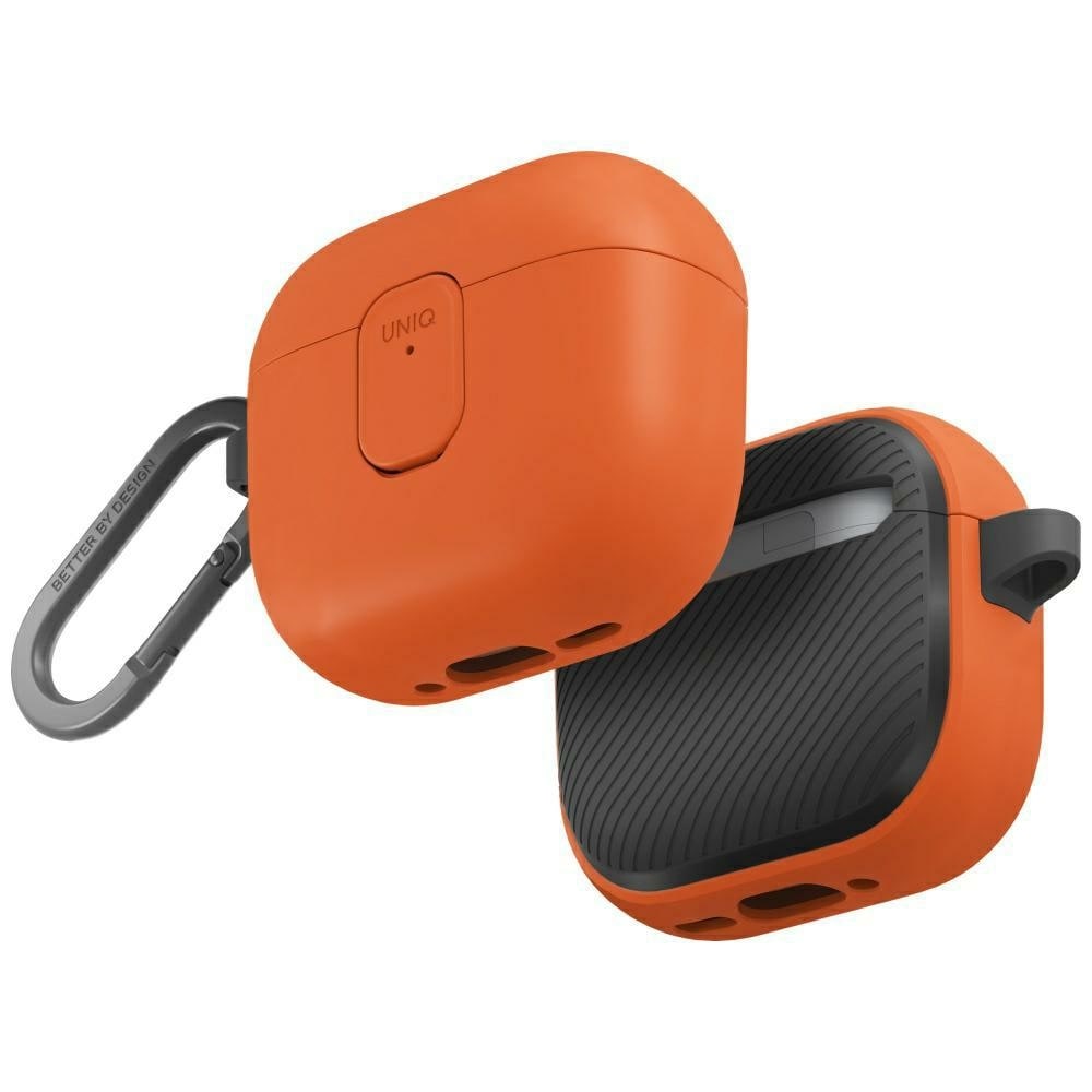 Uniq Clyde Lock-etui for AirPods 4 - Oransje