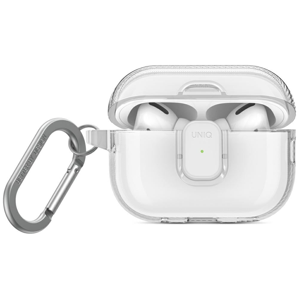 Uniq Glase Pro-etui for AirPods Pro 2 - gjennomsiktig