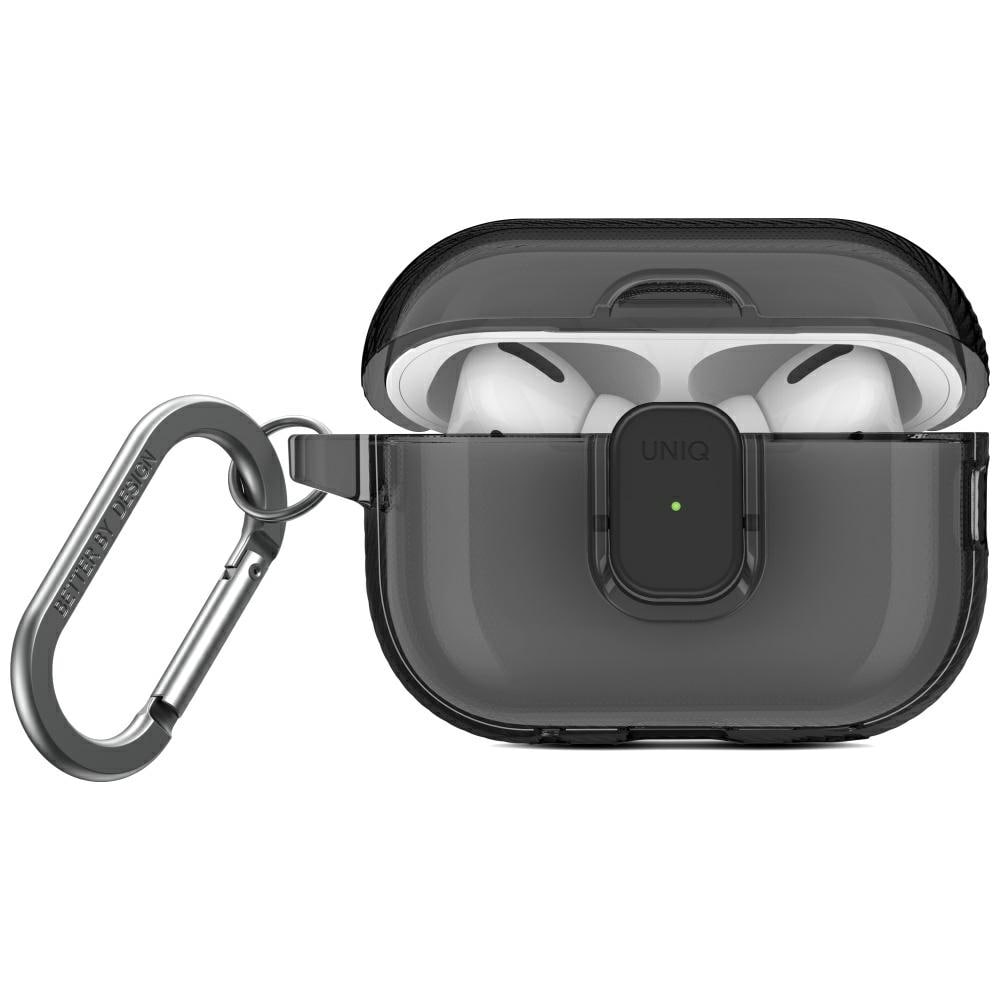 Uniq Glase Pro-etui for AirPods Pro 2 - Svart